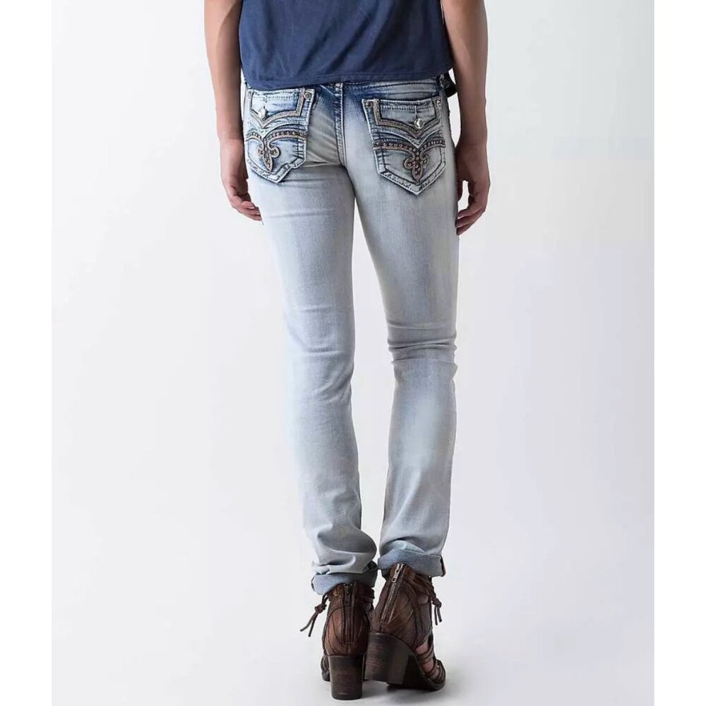 Rock Revival Raven Straight Stretch Jean - Picture 11 of 11